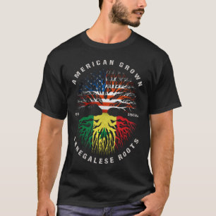 Senegalesische Roots Senegal-Flagge T-Shirt