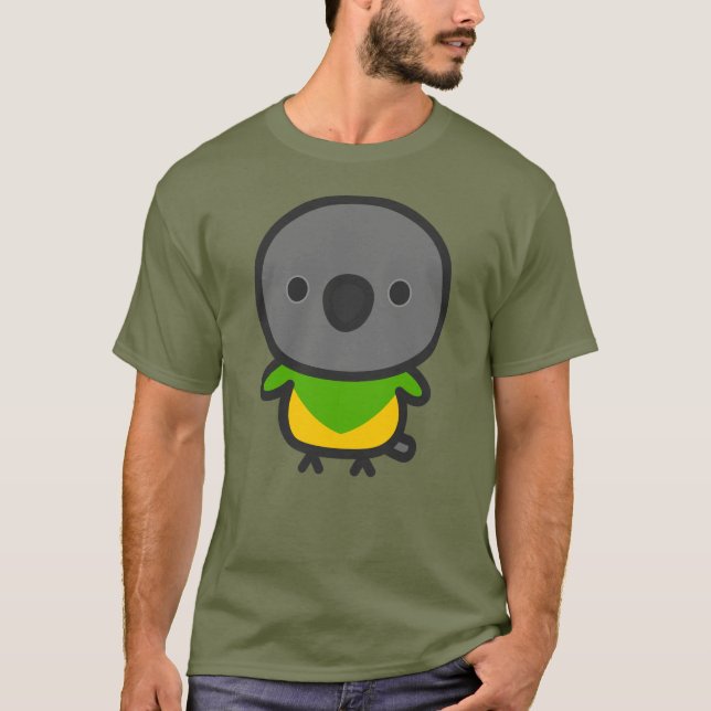 Senegalpapagei T-Shirt (Vorderseite)