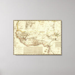 Senegambia, Sudan, Nördliche Guinea Leinwanddruck