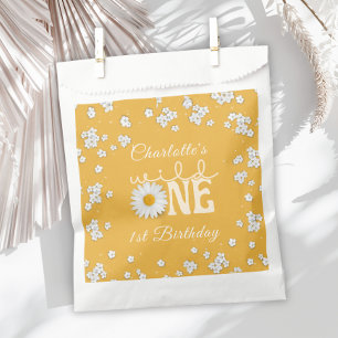 Senf-Daisy-Wild-One 1. Geburtstag Geschenktütchen