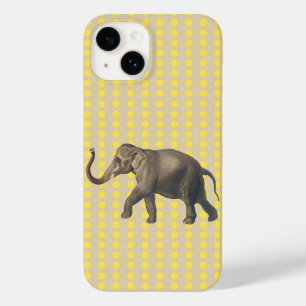 Senf-Gewürz-Stimmungen Punkte mit Elefant Case-Mate iPhone Hülle