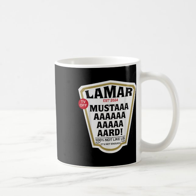 Senf Lamar TV Von Herzen nutzen - Senf Kaffeetasse (Rechts)