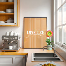 Senf Liebe wie Jesus Christlich