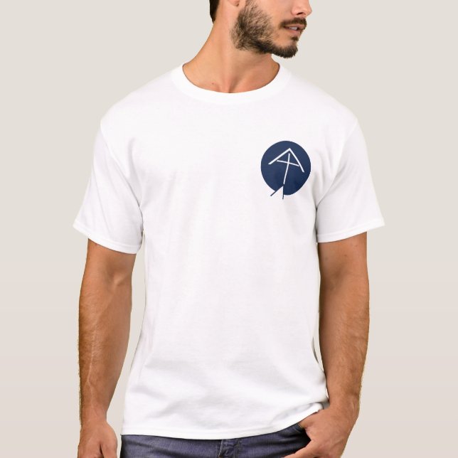 Senf Seed Communities White Logo T - Shirt (Vorderseite)