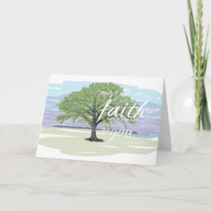 Senf Seed Faith Notecard, Matthew 17:20 Karte