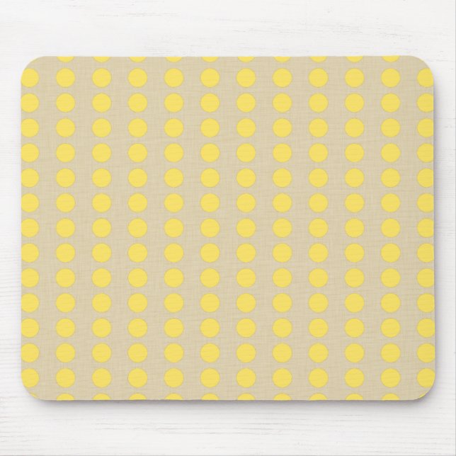 Senf Spice Moods Dots Mousepad (Vorne)