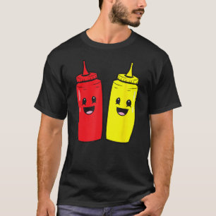 Senf- und Ketchup-Liebe T-Shirt
