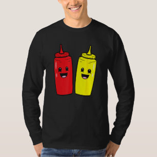 Senf- und Ketchup-Liebe T-Shirt
