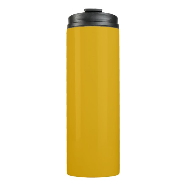 Senfgelb Thermosbecher (Vorderseite)