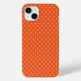 Senfgelb weiße Punkte Muster-Untersetzer Case-Mate iPhone Hülle