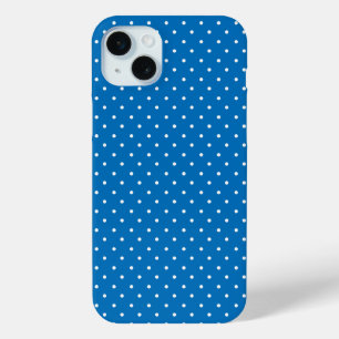 Senfgelb weiße Punkte Muster Untersetzer Case-Mate iPhone Hülle
