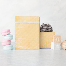 Senfgelbe Streifen, elegant & klassisch Geschenkpapier