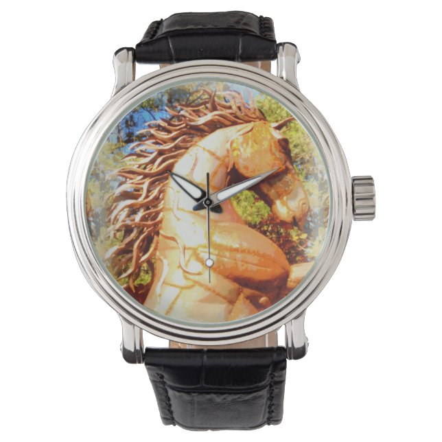 Senfhengst Armbanduhr (Vorderseite)