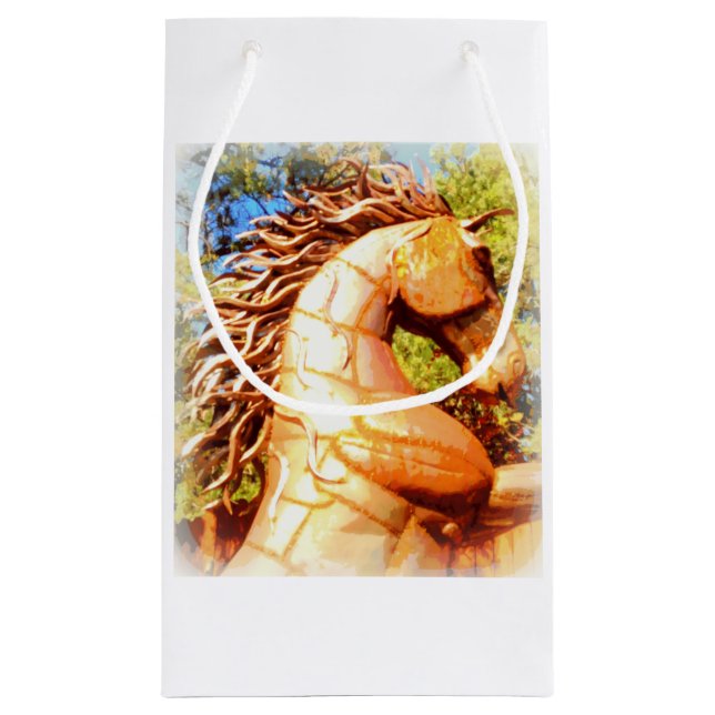 Senfhengst Kleine Geschenktüte (Rückseite)