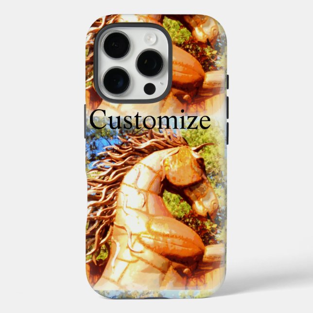 Senfhengste Case-Mate iPhone Hülle (Rückseite)