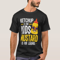 Senfliebhaber Ketchup für Kinder Senf für Legenden