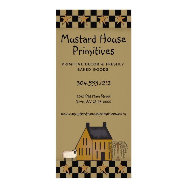 Senfmehl aus Senfmehl Werbekarte (Vorne)