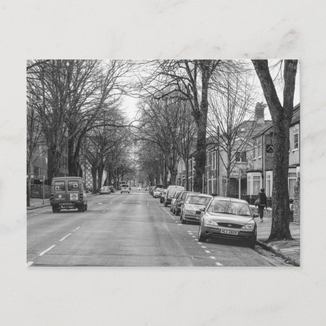 Senghennydd Road, Cardiff, Wales 2012 Postkarte (Vorderseite)