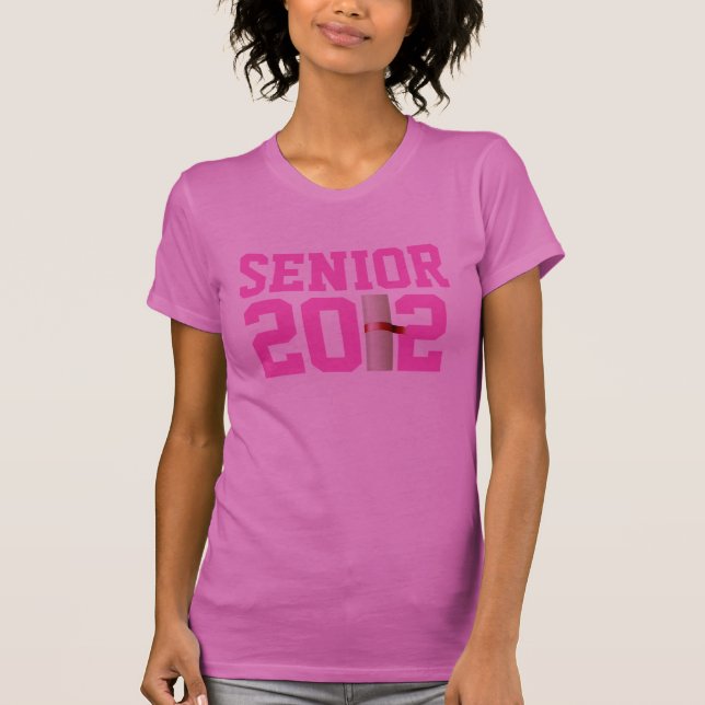 SENIOR 2012 T-Shirt (Vorderseite)