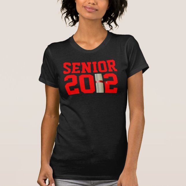 SENIOR 2012 T - Shirt (Vorderseite)