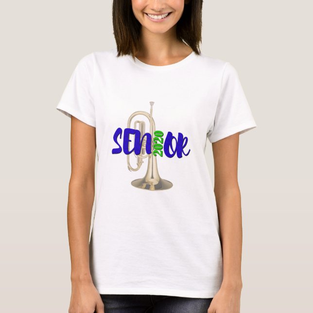 Senior 2020 - Mellophone T-Shirt (Vorderseite)