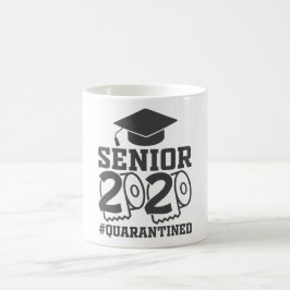 Senior 2020 Quarantined Graduate Funny Kaffeetasse