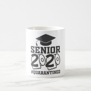 Senior 2020 Quarantined Graduate Funny Kaffeetasse