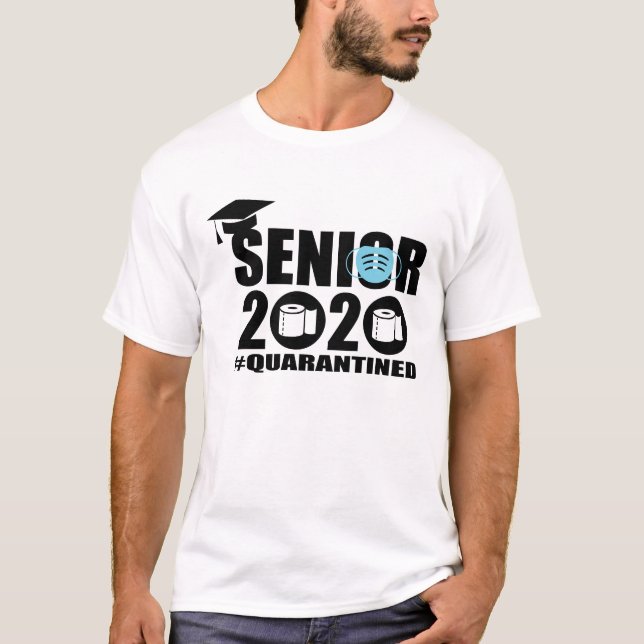 Senior 2020 #Quarantined T-Shirt (Vorderseite)