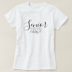 Senior 2022 Personalisiert Name Abschluss T-Shirt