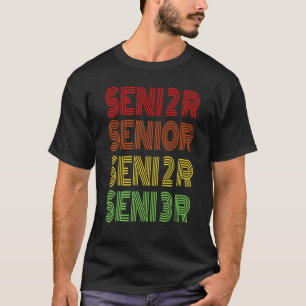 SENIOR 2023 Retro Class of 2023 Senior Abschluss T-Shirt