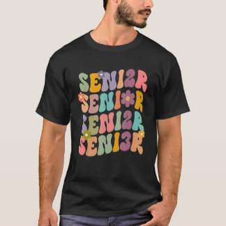 Senior 2023 Retro Class of 2023 Seniors Abschluss T-Shirt