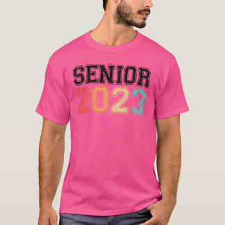 Senior 2023 Retro Vintage Freunde T-Shirt