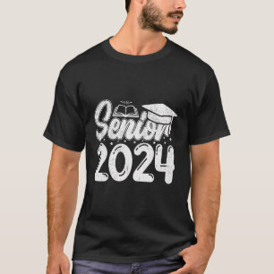 Senior 2024 22 Abschluss-Klasse 2024 Pro T-Shirt