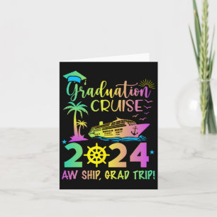 Senior 2024 Abschluss Cruise Aw Ship Grand Trip Pa Karte