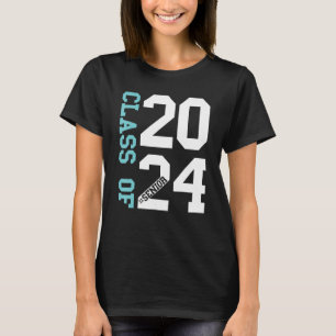 Senior 2024 Class of 2024 First Day or Abschluss T-Shirt