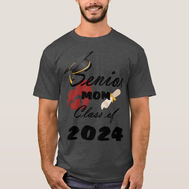 Senior 2024 Junge T-Shirt (Vorderseite)