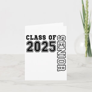 Senior 2025 Abschluss 2025 Cl Senior 2025 Grad 5 Karte
