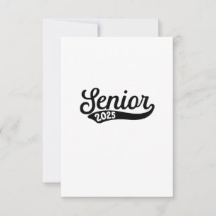 Senior 2025 Abschluss Letzter Schultag Save The Date