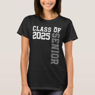 Senior 2025 Abschlussklasse 2025 Absolventen Absch T-Shirt