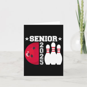 Senior 2025 Bowling Player CL of 2025 Abschluss s Karte
