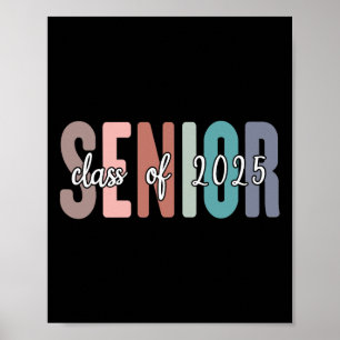 Senior 2025 CL of 2025 for Uni High School Gra Poster