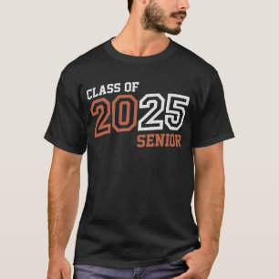 Senior 2025 Class of 2025 Abschluss 25 T-Shirt