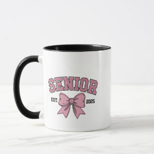 Senior 2025 Coquette Class of 2025 Pink Bows Tasse