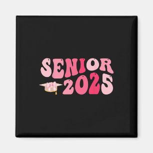 Senior 2025 Coquette Rosa Schleife Cl Von 2025 Rüc Magnet