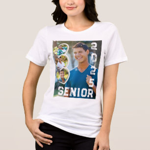 Senior 2025 Foto-Herzen Tri-Blend Shirt