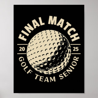 Senior 2025 Golf Das Finale Poster
