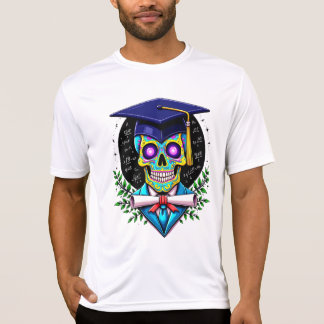 Senior 2025 Graduated Skeleton 2025 Abschluss T-Shirt