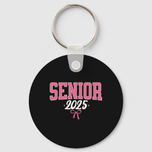 Senior 2025 Pink Coquette Bow Cl von 2025 Graduati Schlüsselanhänger
