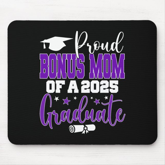 Senior 2025 Proud Bonus-Mutter mit einer Cl of 202 Mousepad (Vorne)