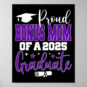 Senior 2025 Proud Bonus-Mutter mit einer Cl of 202 Poster